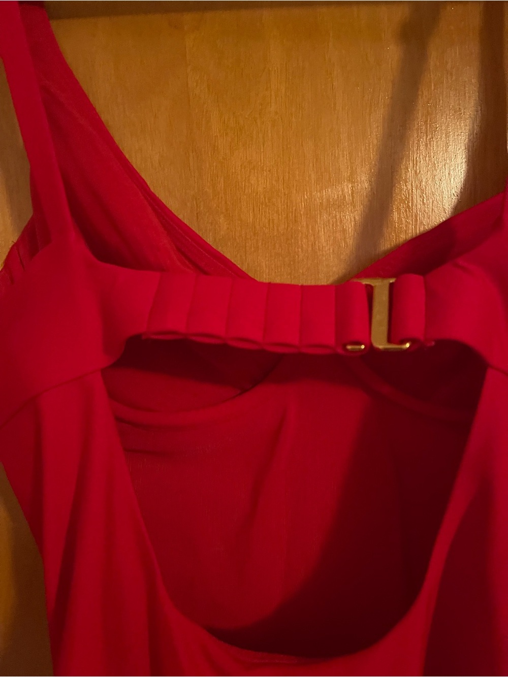 Marvell Lane Sienna One Piece- Size 8- Red- NWT - Picture 5 of 8